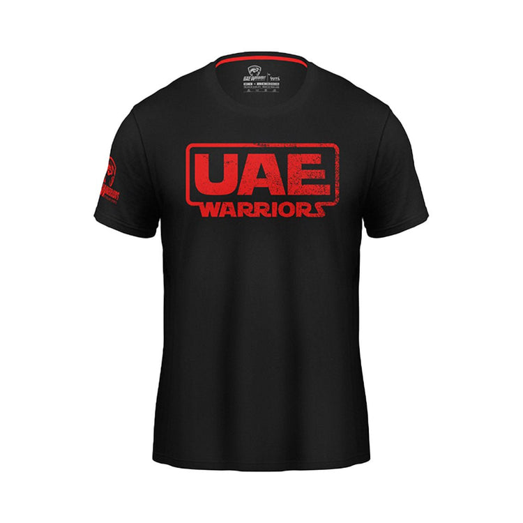 UAE Warriors Super Soft Cotton T-Shirt - Fight.ShopT-ShirtUAE WarriorsBlackXS