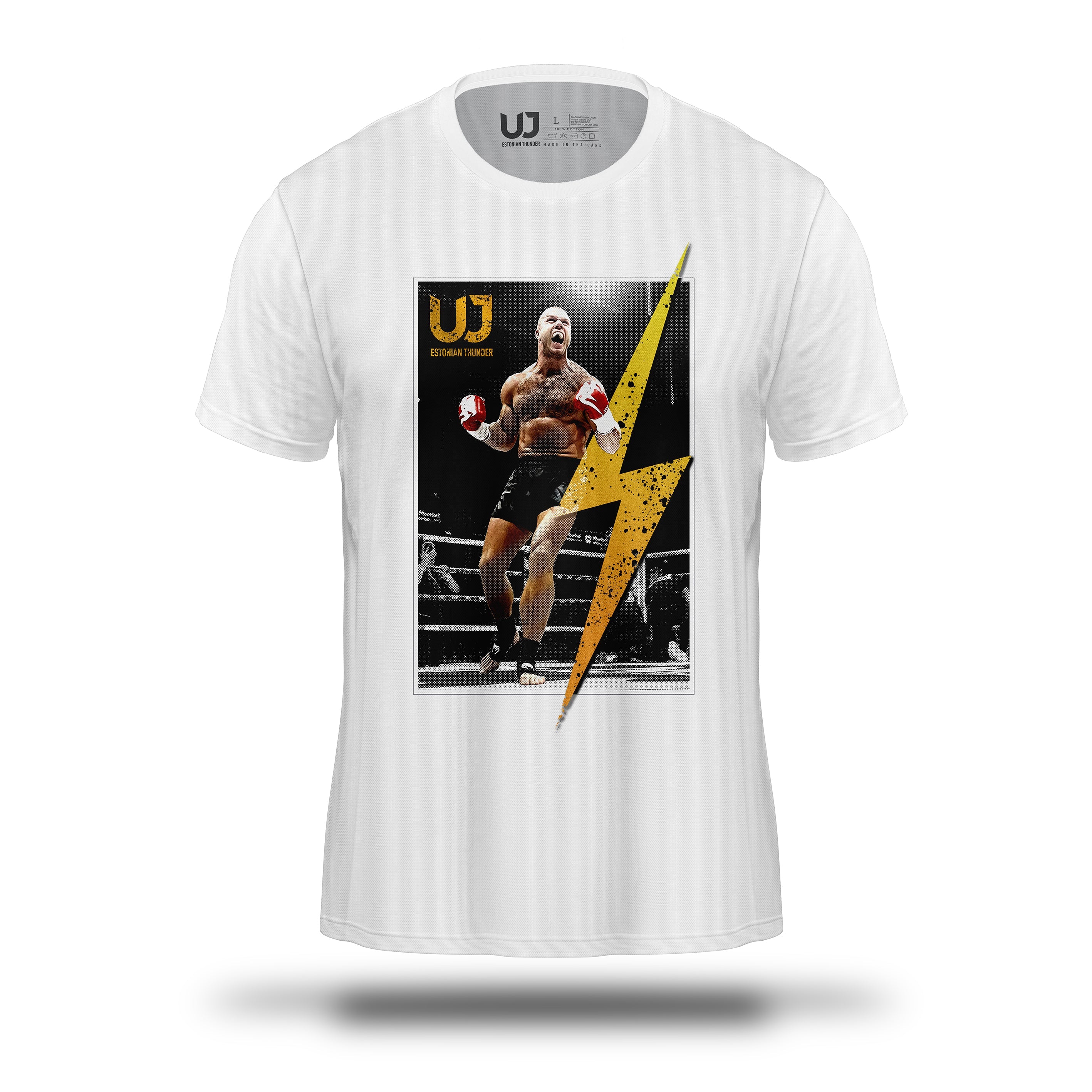 UJ Fighting T-Shirt - Fight.ShopT-ShirtUJWhiteXS