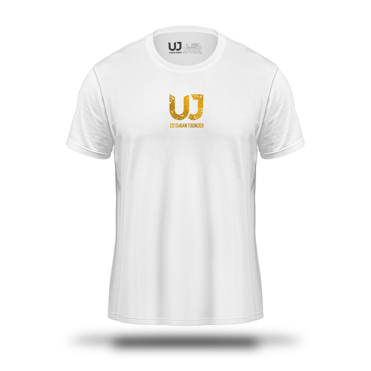 UJ Gold Logo T-Shirt - Fight.ShopT-ShirtUJWhiteXS