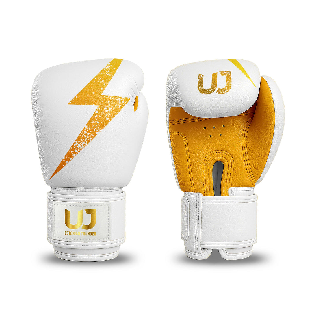 UJ Thunder Boxing Gloves - Fight.ShopBoxing GlovesUJWhite8oz