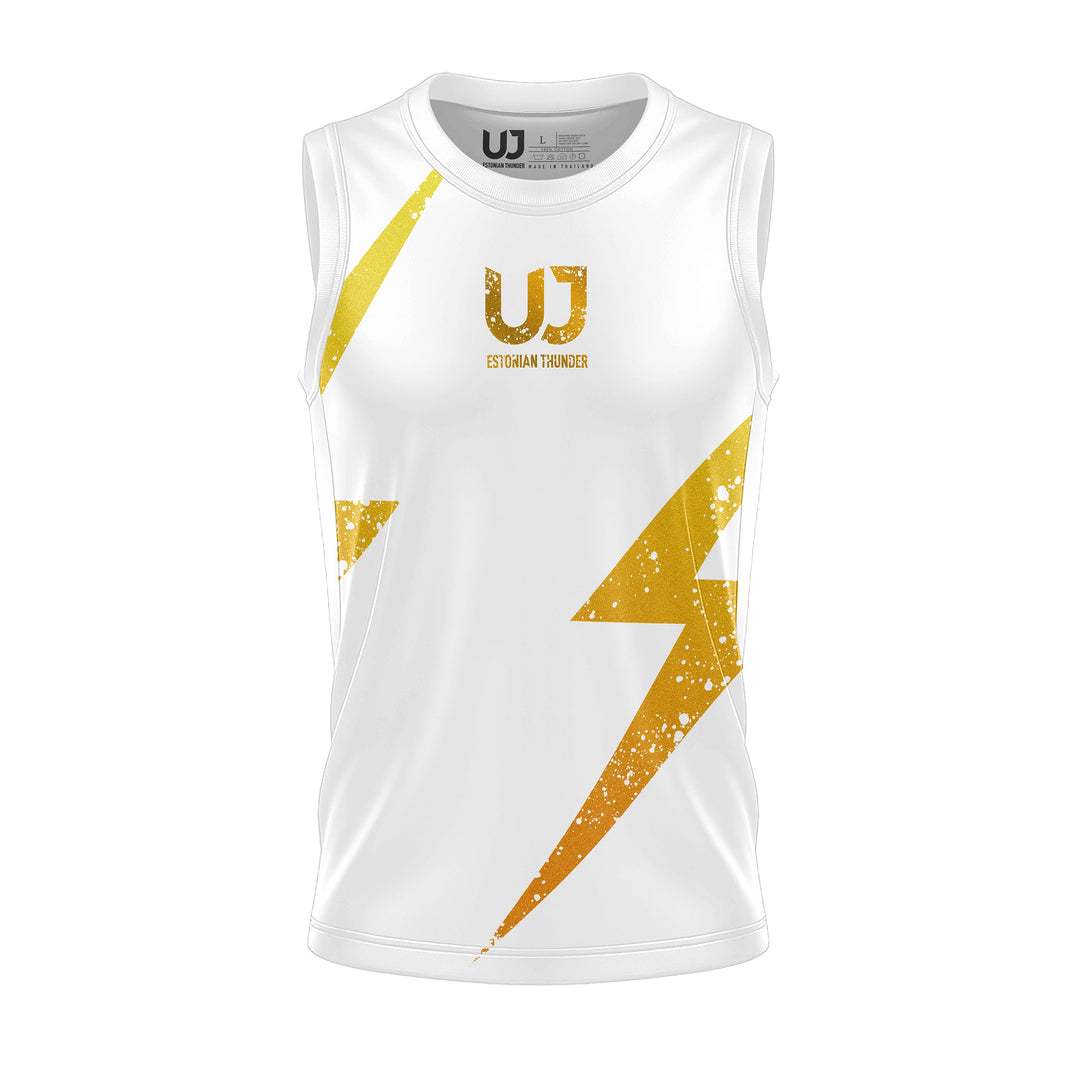 UJ Thunder Sleeveless Shirt - Fight.ShopT-ShirtUJWhiteXS