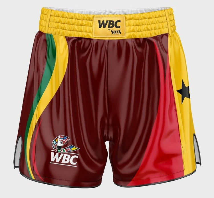 WBC Boxing Nation Shorts - Fight.ShopBoxing shortYuth X WBC BoxingGhanaXS
