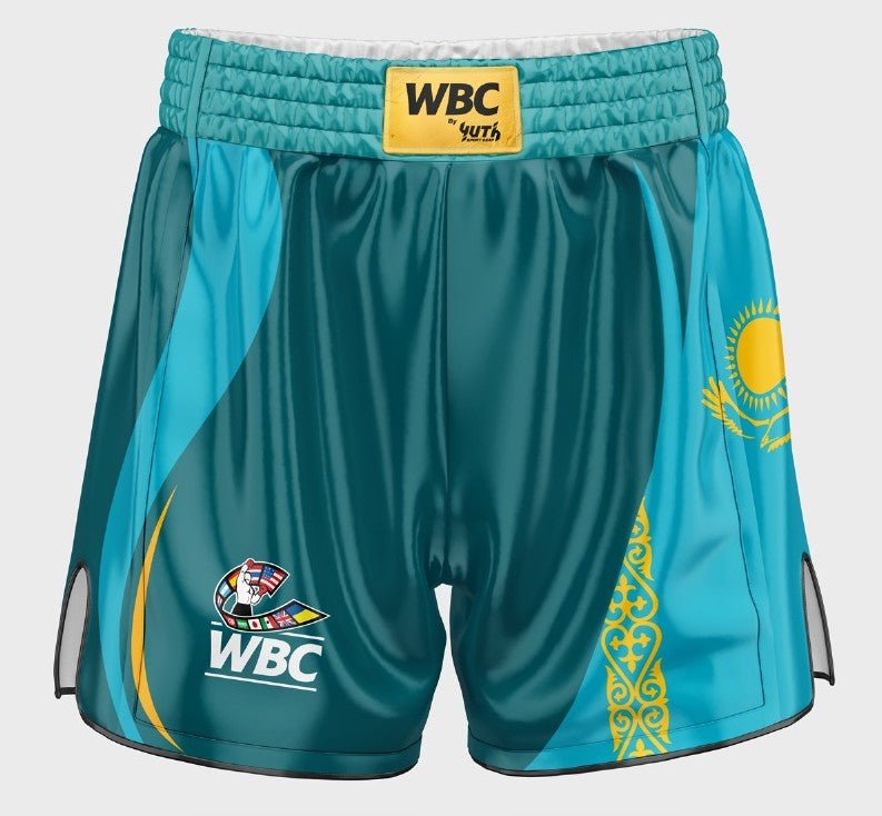 WBC Boxing Nation Shorts - Fight.ShopBoxing shortYuth X WBC BoxingKazakhstanXS
