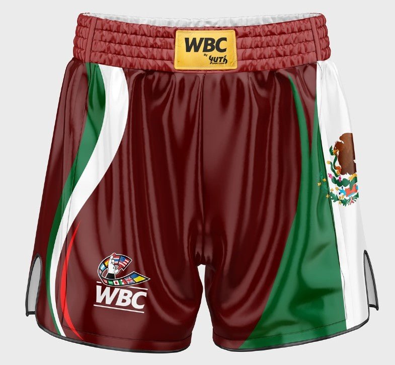 WBC Boxing Nation Shorts - Fight.ShopBoxing shortYuth X WBC BoxingMexicoXS