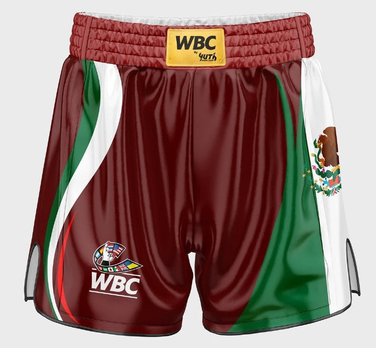 WBC Boxing Nation Shorts - Fight.ShopBoxing shortYuth X WBC BoxingMexicoXS