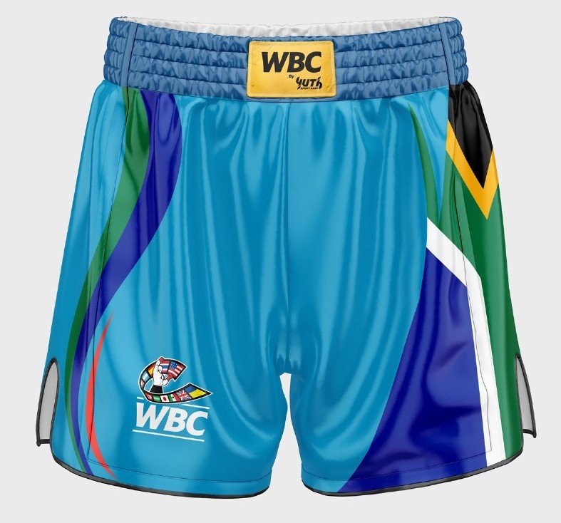 WBC Boxing Nation Shorts - Fight.ShopBoxing shortYuth X WBC BoxingSouth AfricaXS