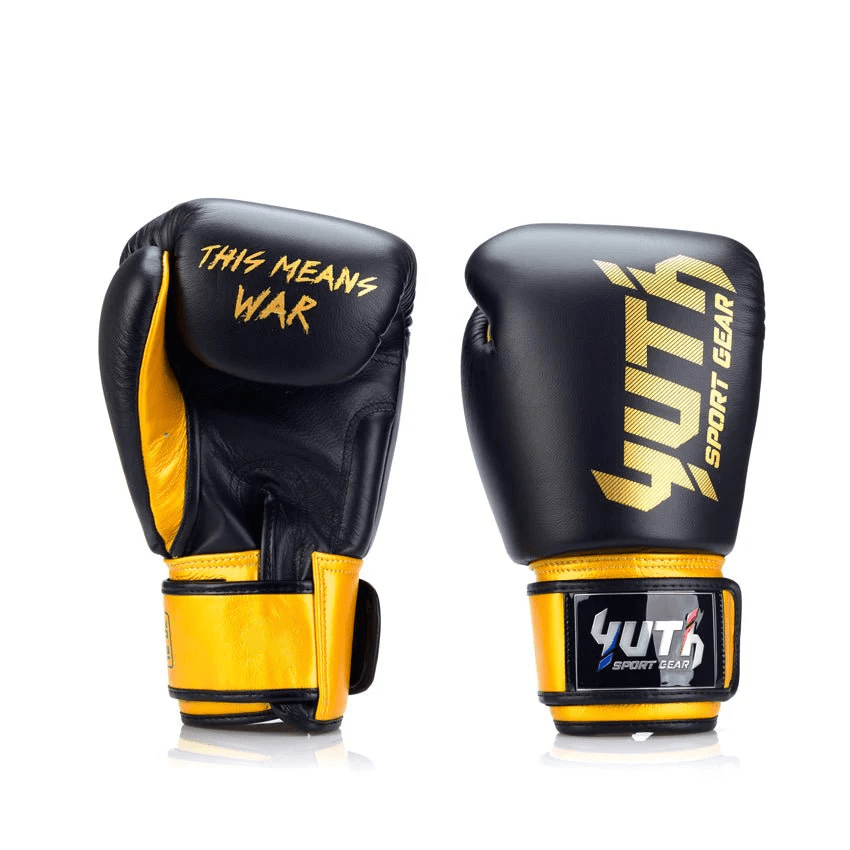 Yuth Gold Line Boxing Gloves - Fight.ShopBoxing GlovesYuthBlack/Gold8oz