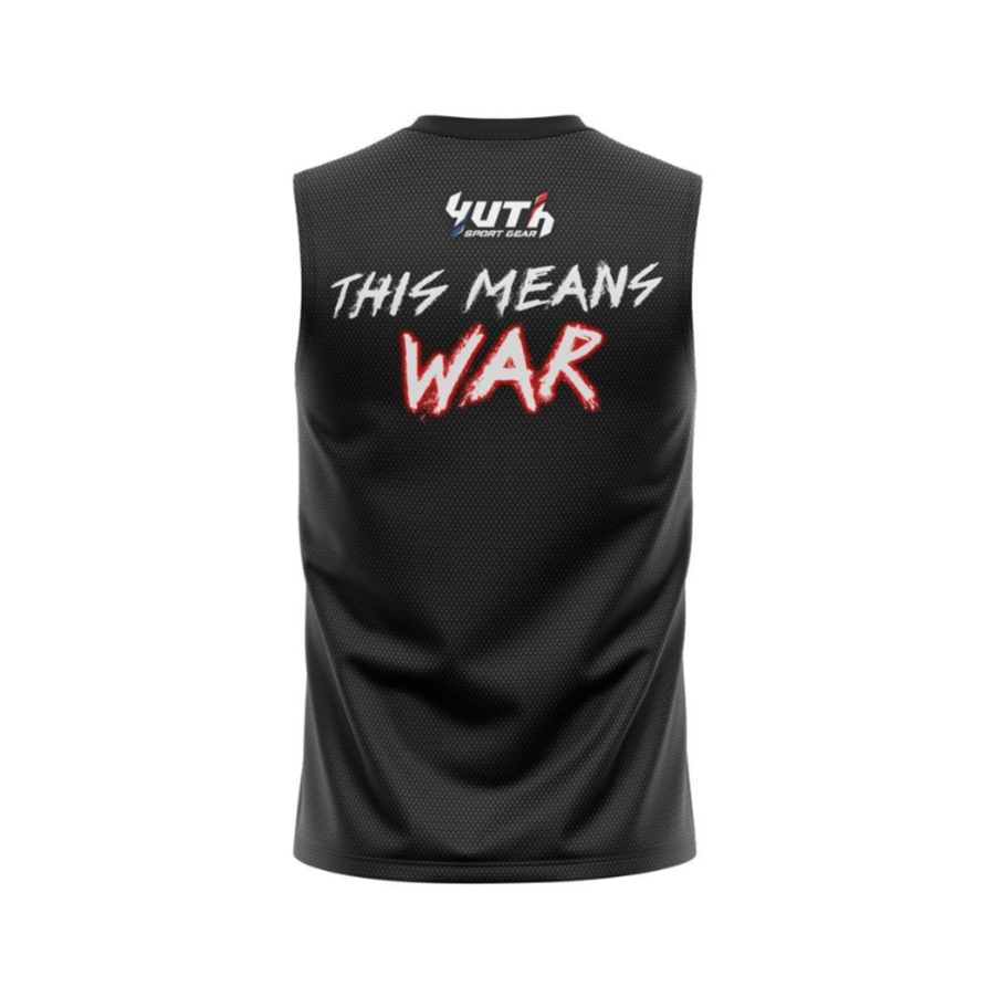 Yuth Men's Chest Sleeveless Shirt - Fight.ShopJerseyYuthBlackXS