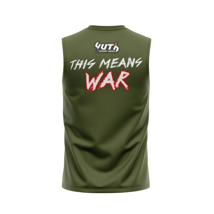 Yuth Men's Chest Sleeveless Shirt - Fight.ShopJerseyYuthGreenXS