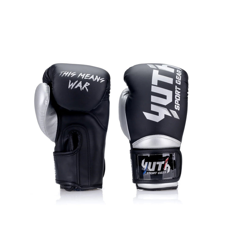 Yuth Supportive Boxing Gloves - Fight.ShopBoxing GlovesYuthBlack/Silver8oz