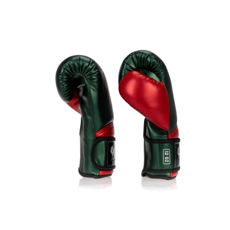 Yuth X Hemmers Gym Green/Red Boxing Gloves - Fight.ShopBoxing GlovesYuth x Hemmers Gym8oz