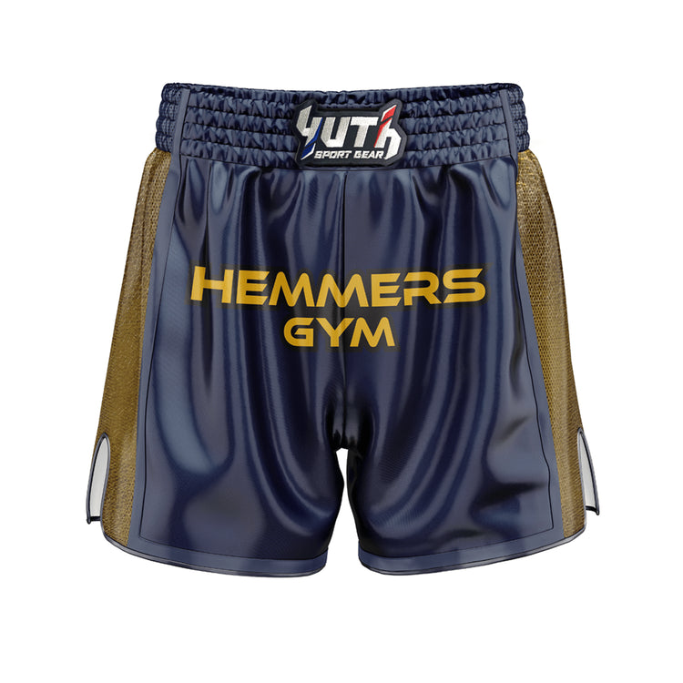 Yuth X Hemmers Gym Muay Thai Short - Fight.ShopMuay Thai ShortYuth x Hemmers GymBlueXS