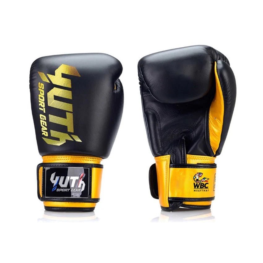 Yuth X WBC Black/Gold Boxing Gloves - Fight.ShopBoxing GlovesYuth/WBC8oz