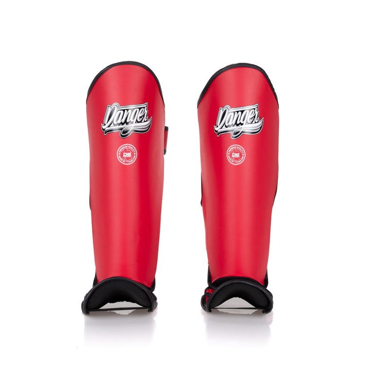 Red Danger Equipment Thai Legend Shinguard Front