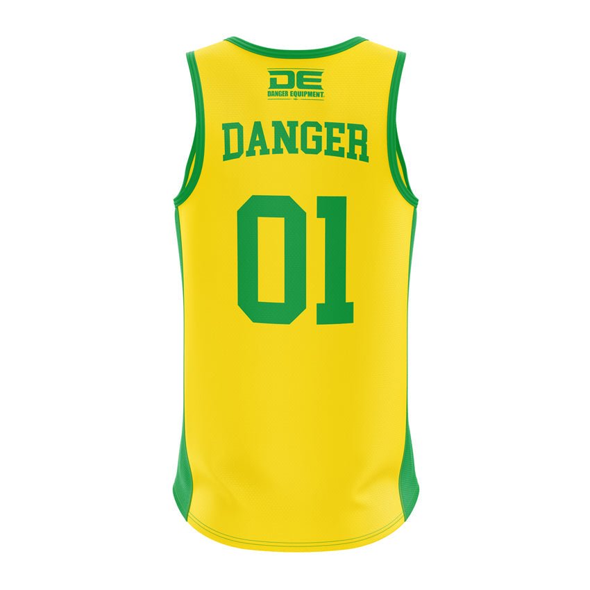 Danger Number Jersey - Fight.ShopJerseyDanger EquipmentGreen/YellowXS