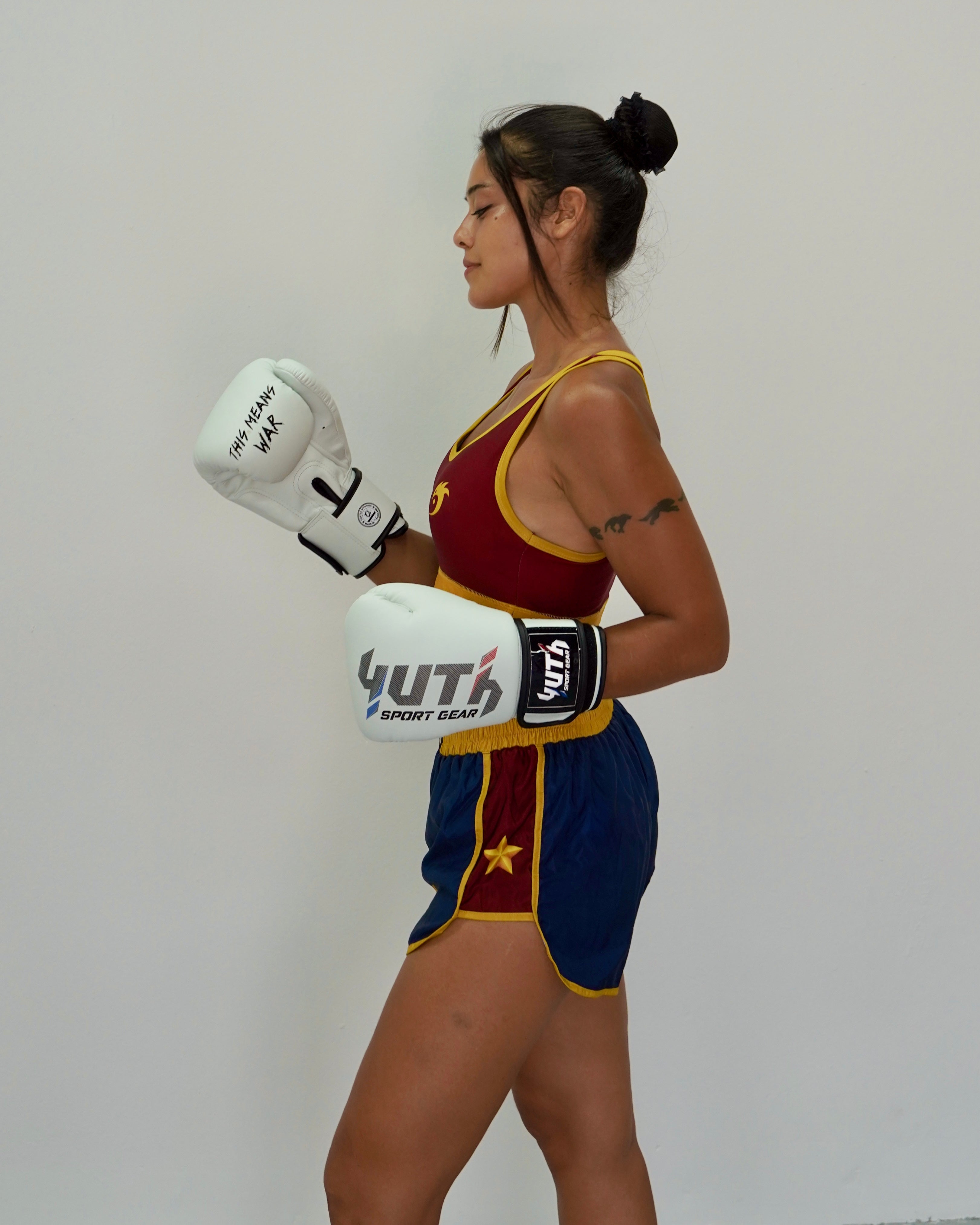 Thai boxing hotsell shorts women