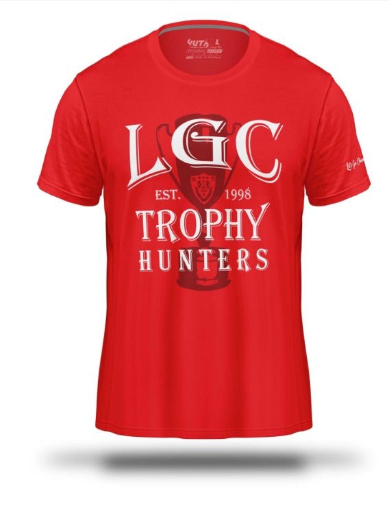 Red LGC x Yuth Trophy Hunters T-shirt Front