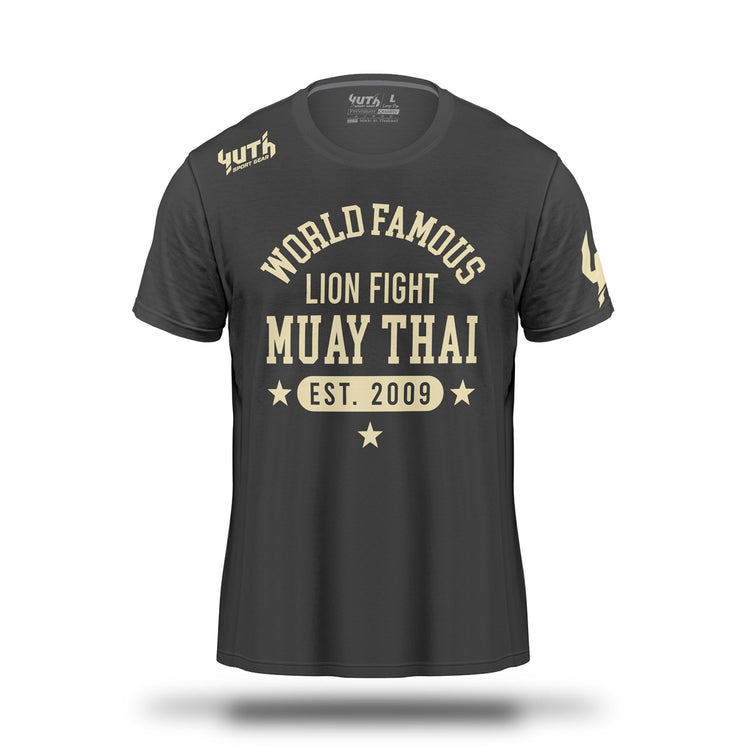 Lion Fight World Famous T-Shirt - Fight.ShopT-ShirtLion Fight 75GreyXS