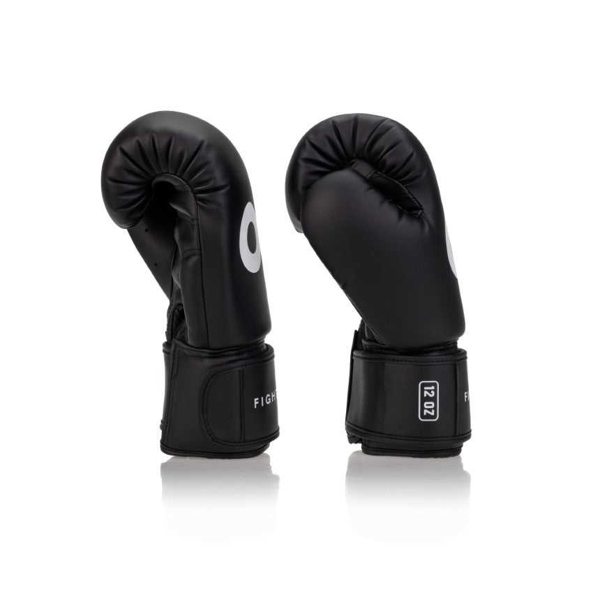 Black OG Super Max Boxing Gloves OG Fightwear 8oz Side