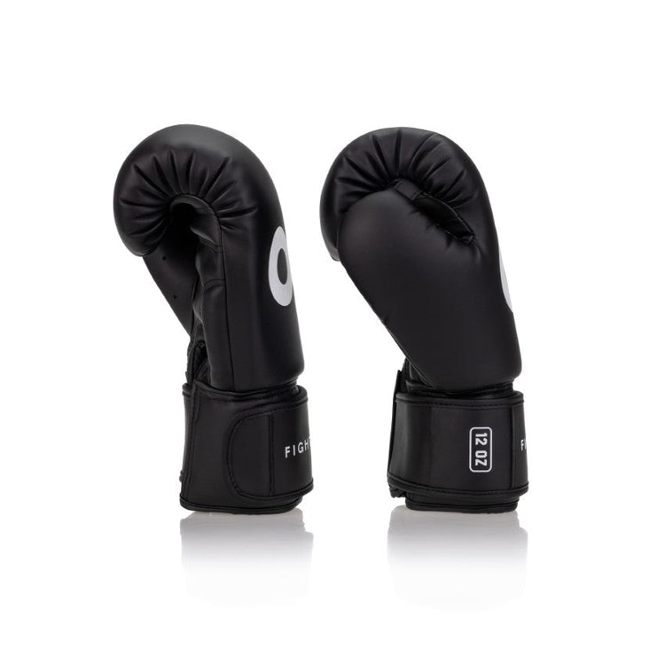 Black OG Super Max Boxing Gloves OG Fightwear 8oz Side