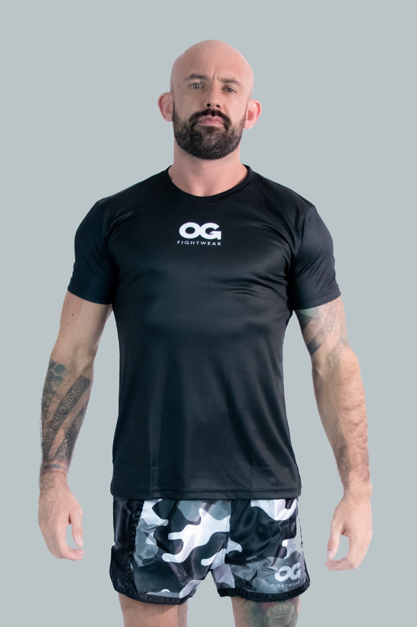 Black OG Training T-Shirt Fightwear Front
