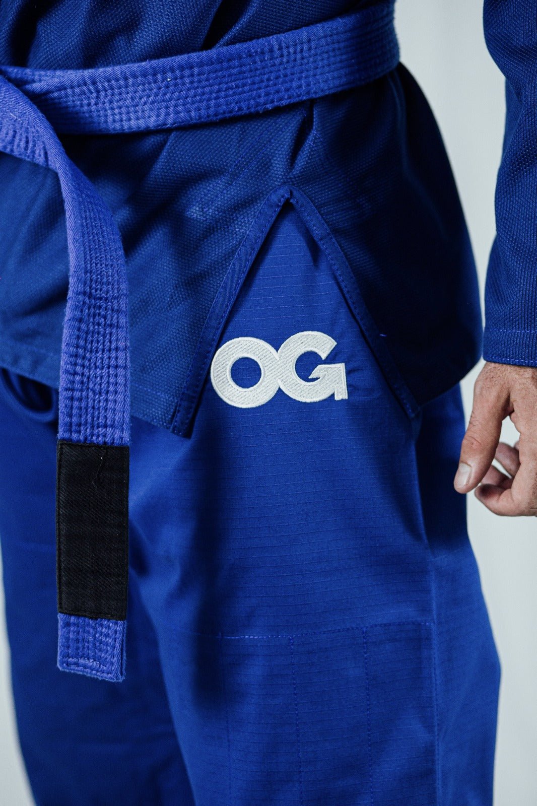 Blue OG Unisex The Original GI Fightwear A0 Logo White