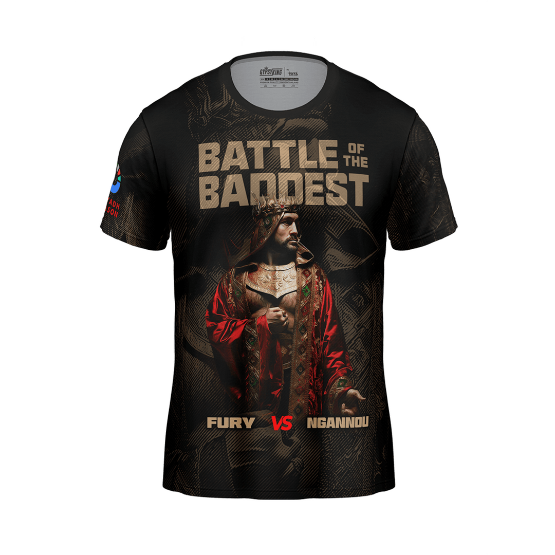 Tyson Fury Gypsy King - Battle Of The Baddest T-Shirt - Fight.ShopGypsy KingXS