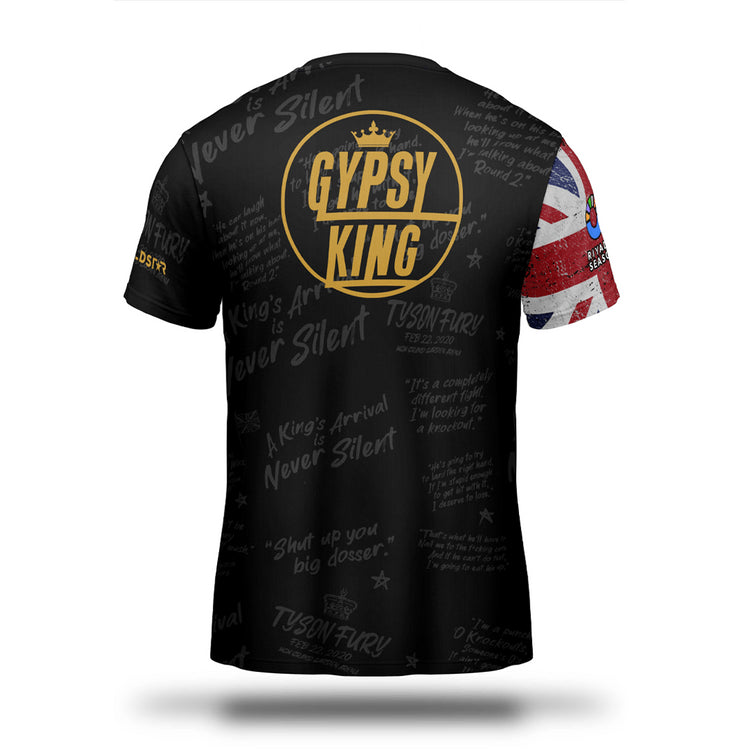 Tyson Fury Gypsy King - Quotes T-Shirt - Fight.ShopT-ShirtGypsy KingXSBlack
