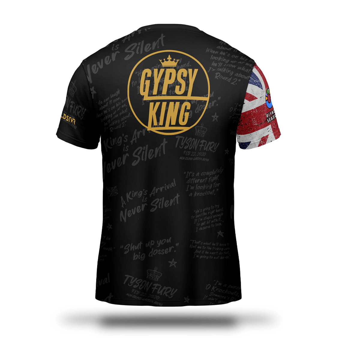Gypsy king tyson fury t shirt sales