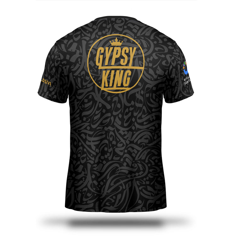Tyson Fury Gypsy King Saudi Arabia T-Shirt - Fight.ShopT-ShirtGypsy KingBlackXS