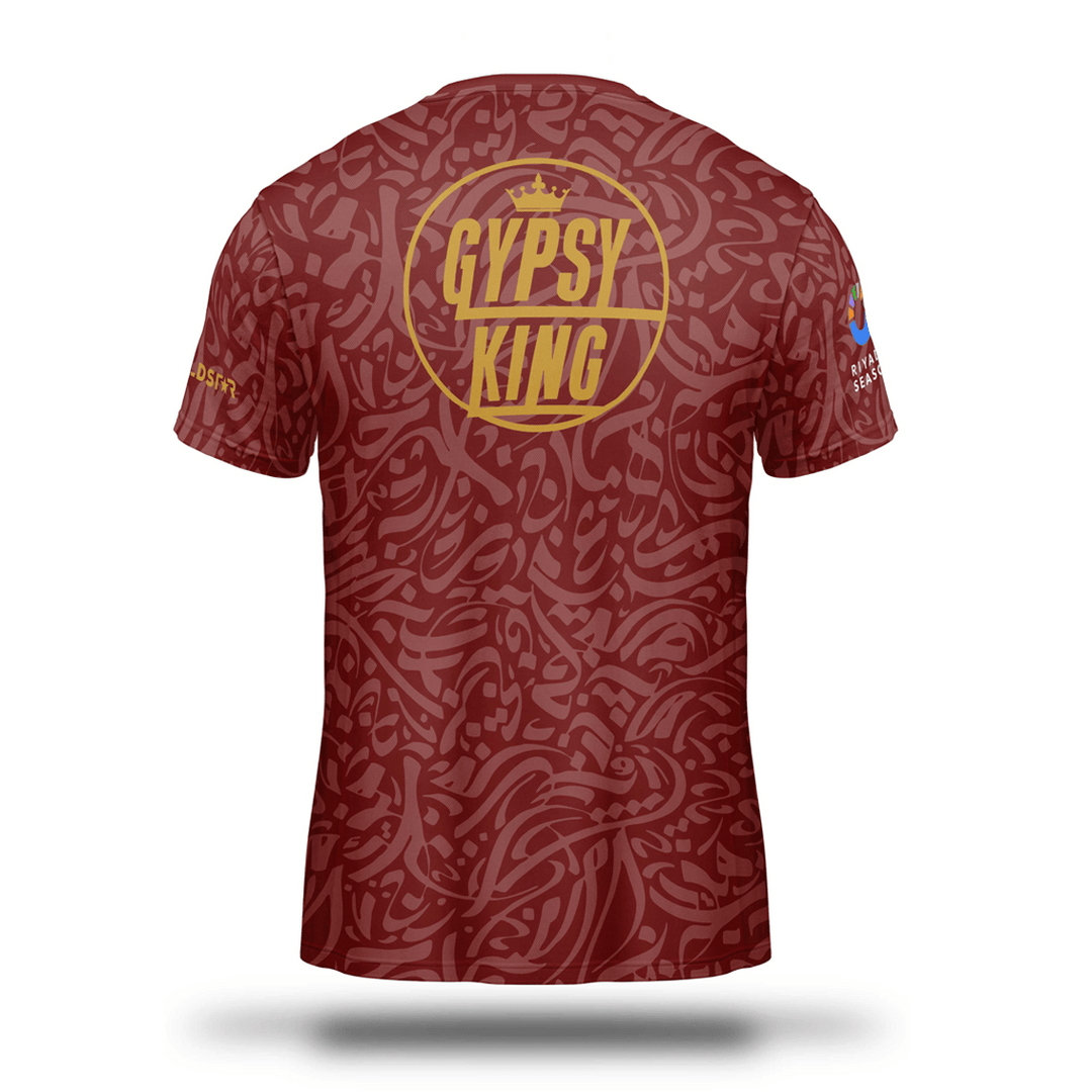 Tyson Fury Gypsy King Saudi Arabia T-Shirt - Fight.ShopT-ShirtGypsy KingRedXS