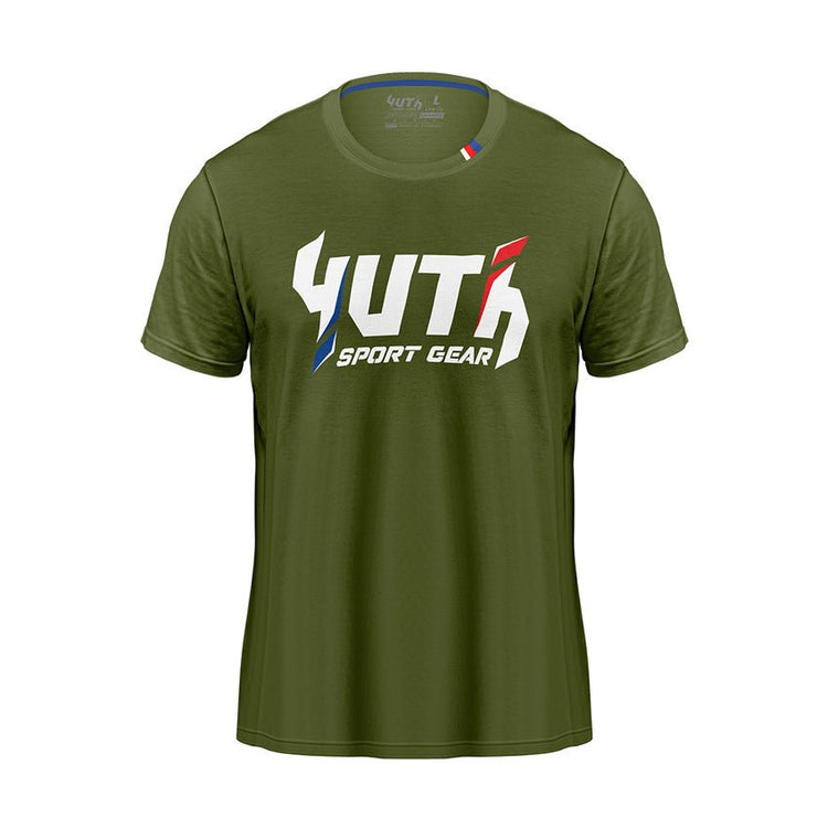 Army Green Yuth Classic Men's T-Shirt Front