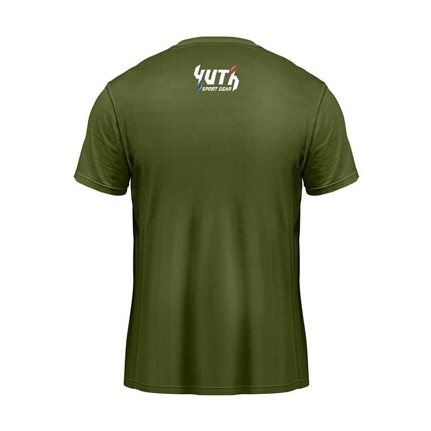 Army Green Yuth Classic Men's T-Shirt Back