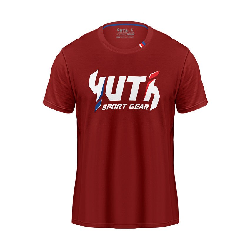 Maroon Yuth Classic Men's T-Shirt Front