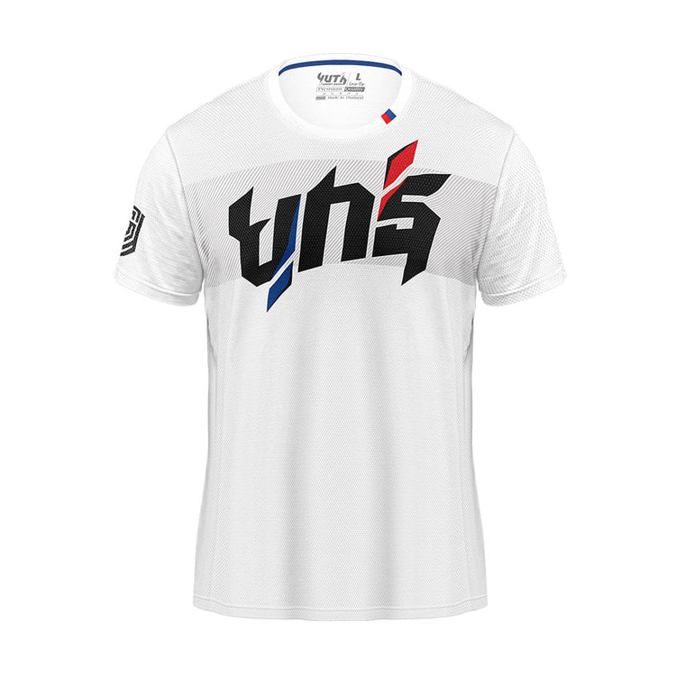 White Yuth Men's Chest Thai T-shirt Front