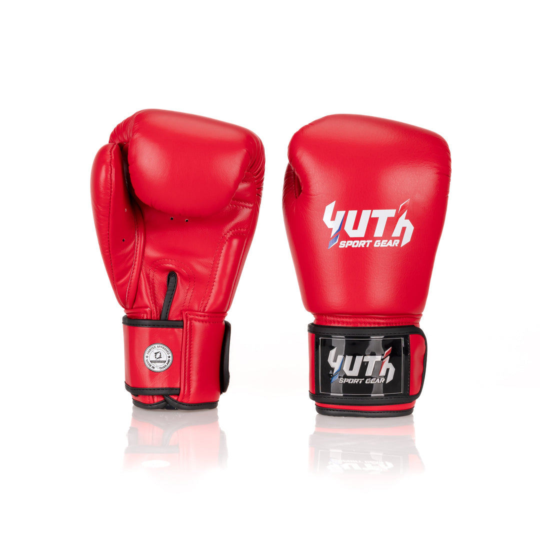 Red Yuth - Signature Line Boxing Gloves  8oz Back/Front