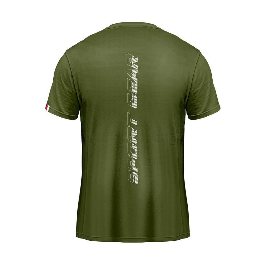 Army Green Yuth-Sport Gear T-Shirt Back