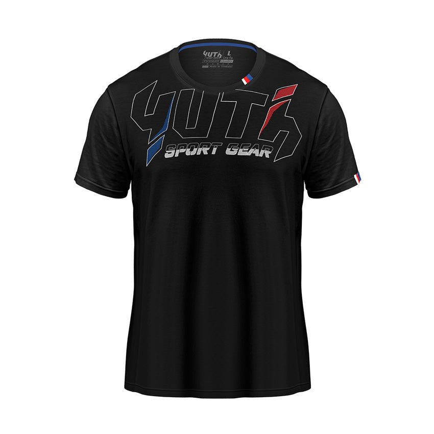 Black Yuth-Sport Gear T-Shirt Front