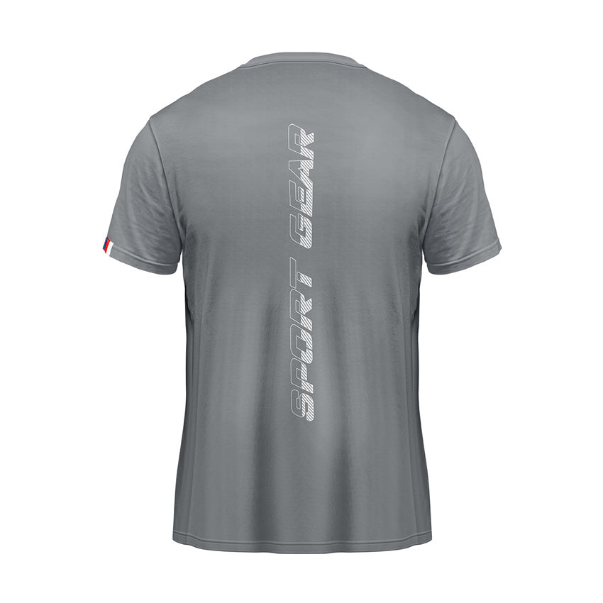 Grey  Yuth-Sport Gear T-Shirt Back