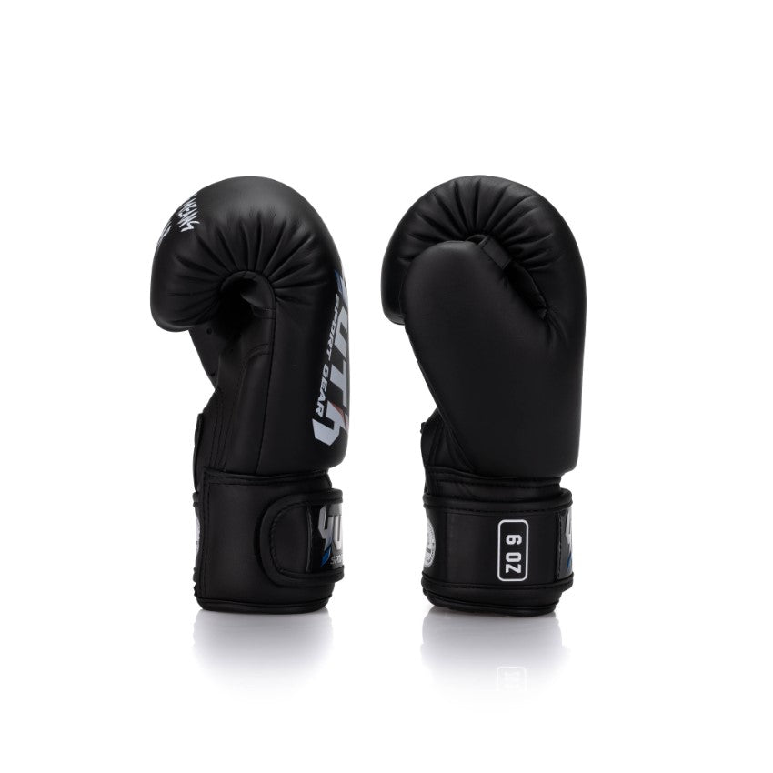 Black Yuth-Sport Line Boxing Gloves Kids 4oz Side