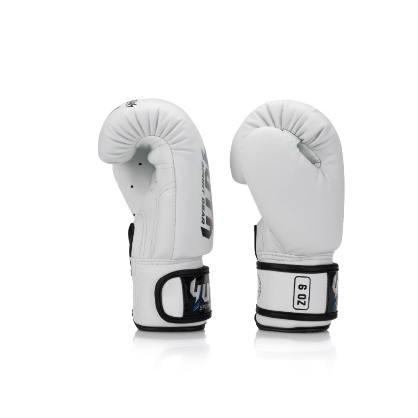 White Yuth-Sport Line Boxing Gloves Kids 4oz Side