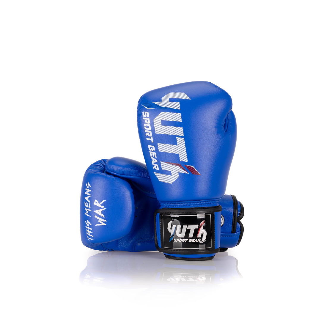 Blue Yuth - Sport Line Boxing Gloves Classic 8oz Back/Front