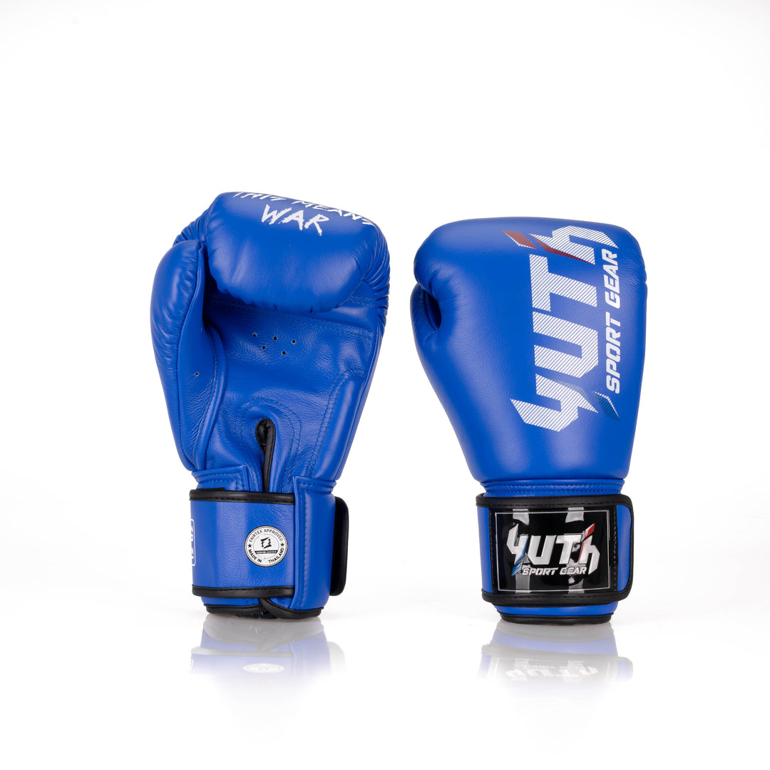 Blue Yuth - Sport Line Boxing Gloves Classic 8oz Back/Front