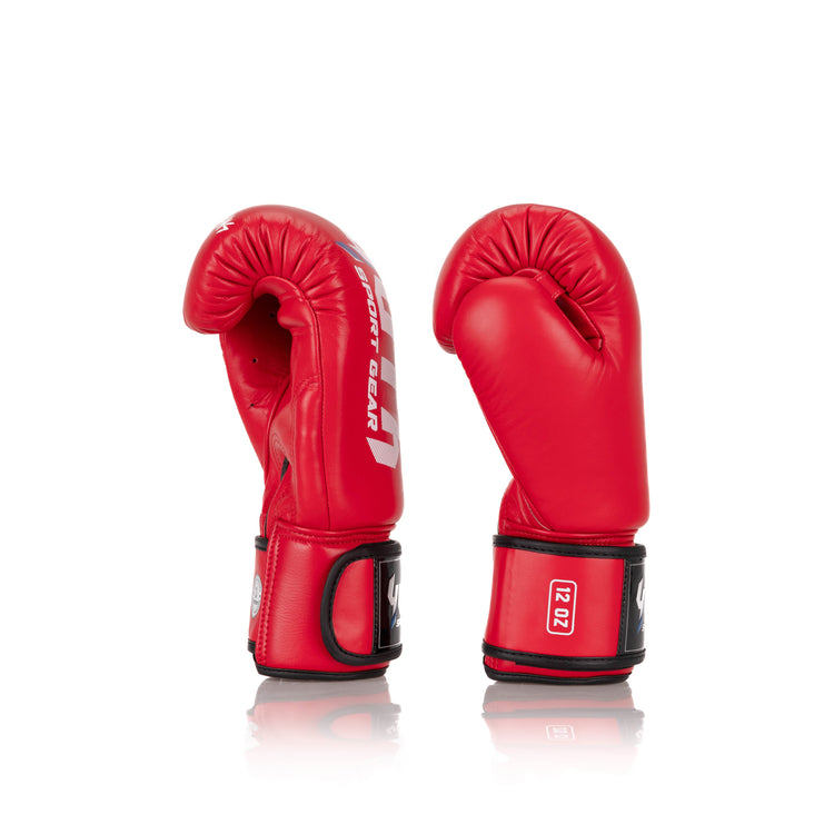 Classic Red Yuth - Sport Line Boxing Gloves 8oz Side