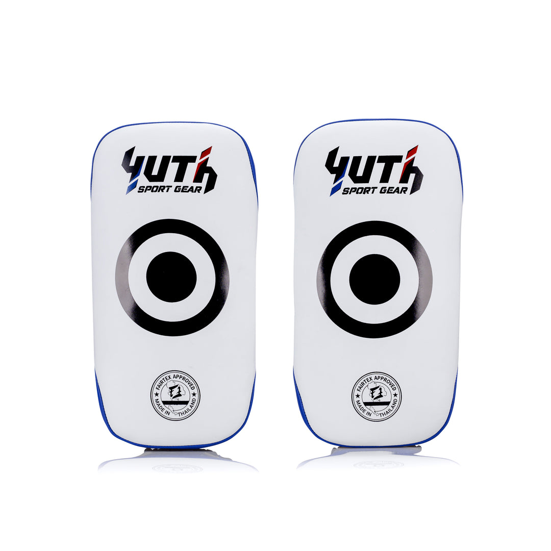 Red/White/Blue Yuth Thai Pads Front