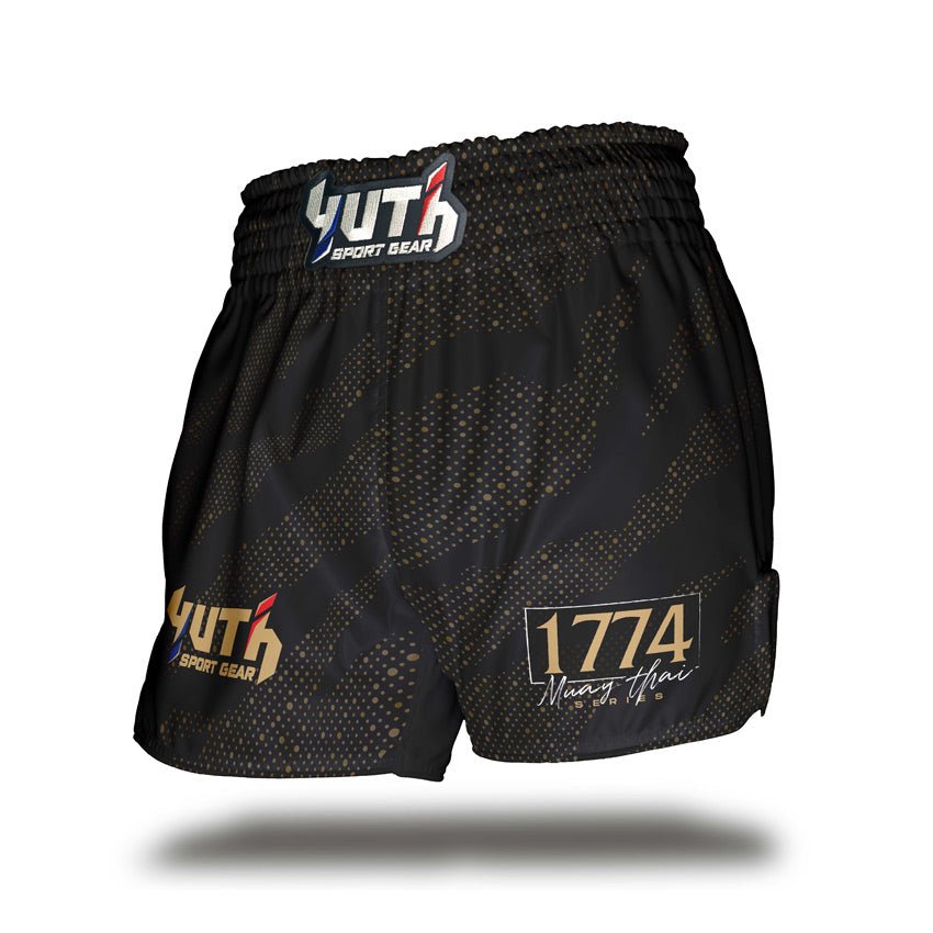 Yuth X 1774 Muay Thai Short Black - Fight.ShopMuay Thai ShortYuth X 1774XS