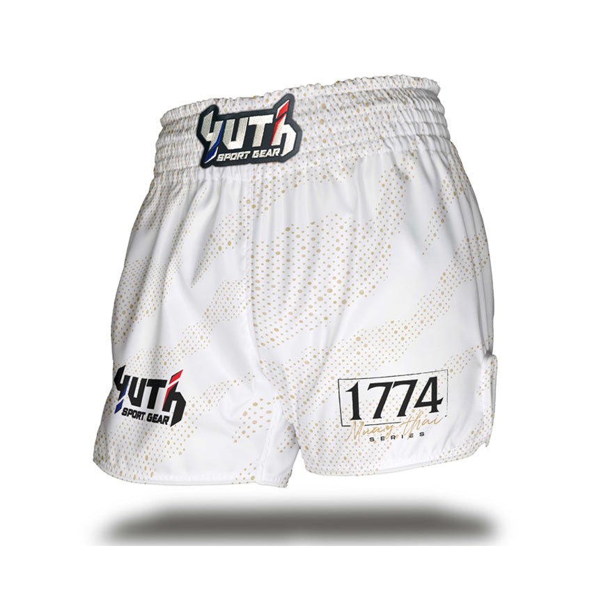 Yuth X 1774 Muay Thai Short White - Fight.ShopMuay Thai ShortYuth X 1774XS