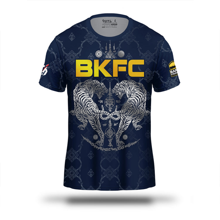 Yuth X BKFC Buakaw Sak Yant T-Shirt - Fight.ShopT-ShirtYuth X BKFCBlueXS