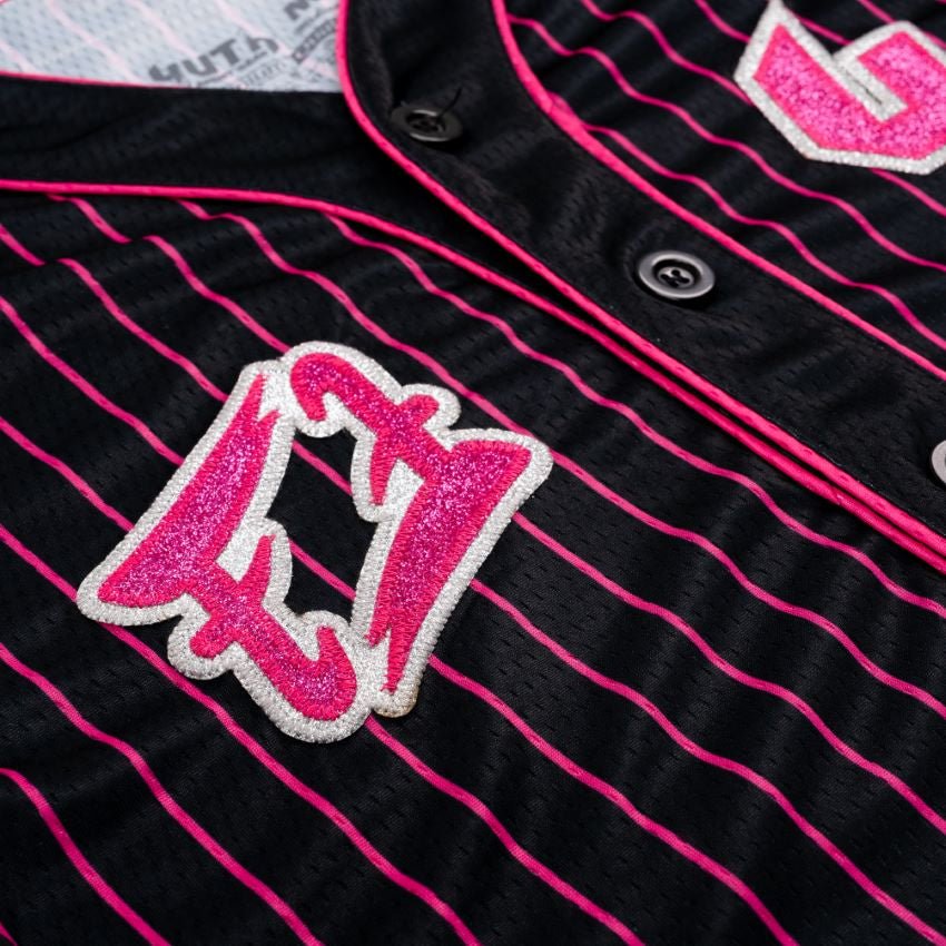 pink yankees jersey