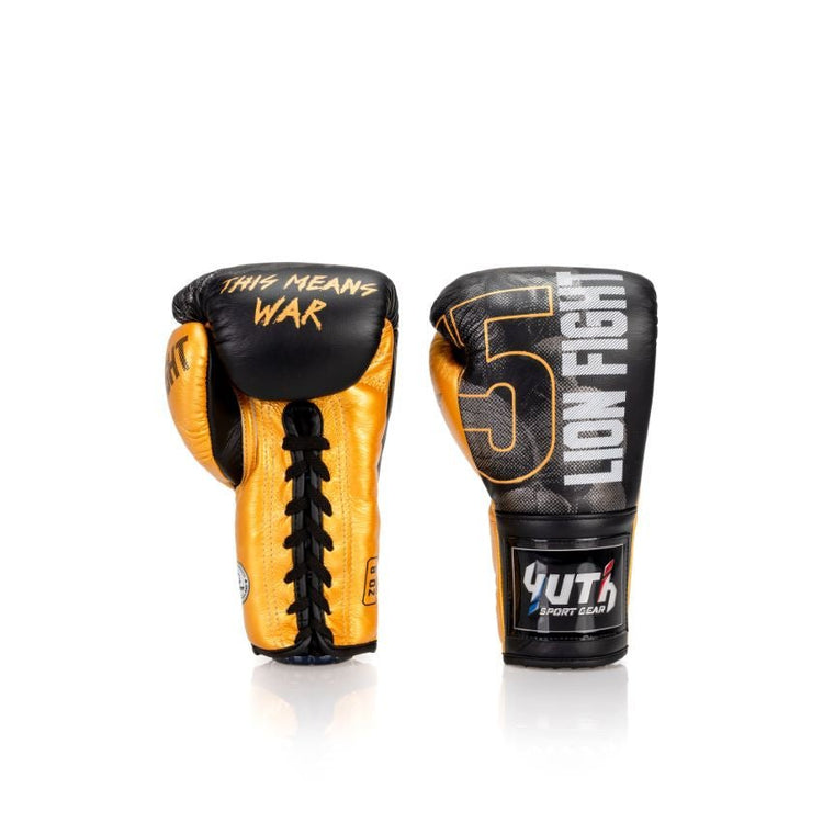 Yuth X Lion Fight Competition Boxing Gloves - Fight.ShopBoxing GlovesYuth X Lion FightBlack8oz